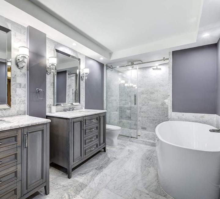 Création et rénovation de salle de bain sur mesure.